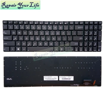 

Laptop keyboard for Asus UX51 UX51VZ U500 U500VZ UX51VZ-DB115H BX51 US English NSK-UPH0R Original black kb backlight