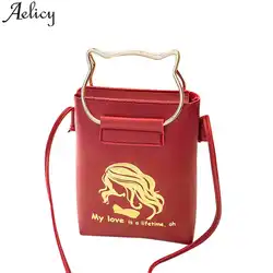 Aelicy сумка-мессенджер женская маленькая PU сумка на плечо телефон Дамский мини-кошелек и женские сумки для девочек женские сумки через плечо