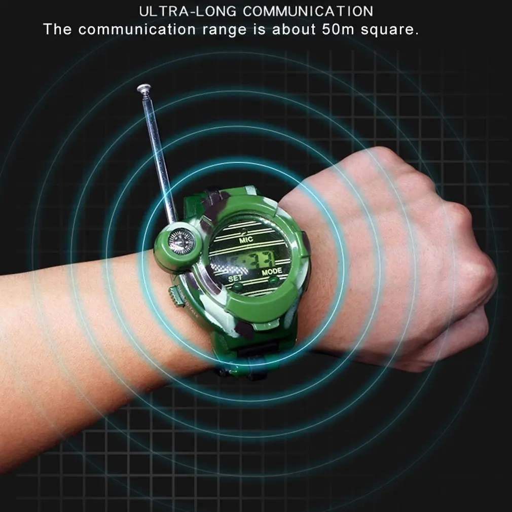 

Toy Walkie-talkie Children's Seven-in-one Multifunctional Simulation Camouflage Military Watch Walkie-talkie