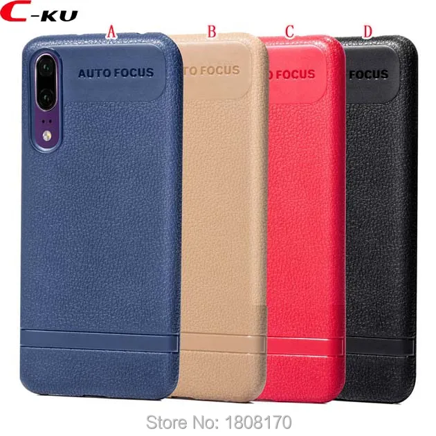 Мягкий чехол из ТПУ C Ku Litchi для Huawei P20 Pro Y6 2018 P Smart Mate10 Lite Redmi NOTE 5A 5 Plus противоударный