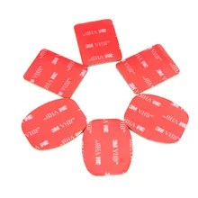 SHOOT accessories Flat Curved Adhesive Mount Base with VHB For Gopro Hero 5 4 3 Session SJCAM SJ4000 SJ6000 H9 h9r Kits