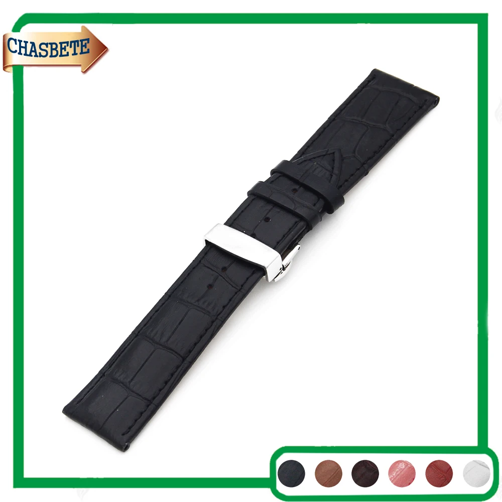 Leather Watch Band for AP Audemars Piguet 18mm 20mm 22mm Men Women Belt Wrist Strap Loop