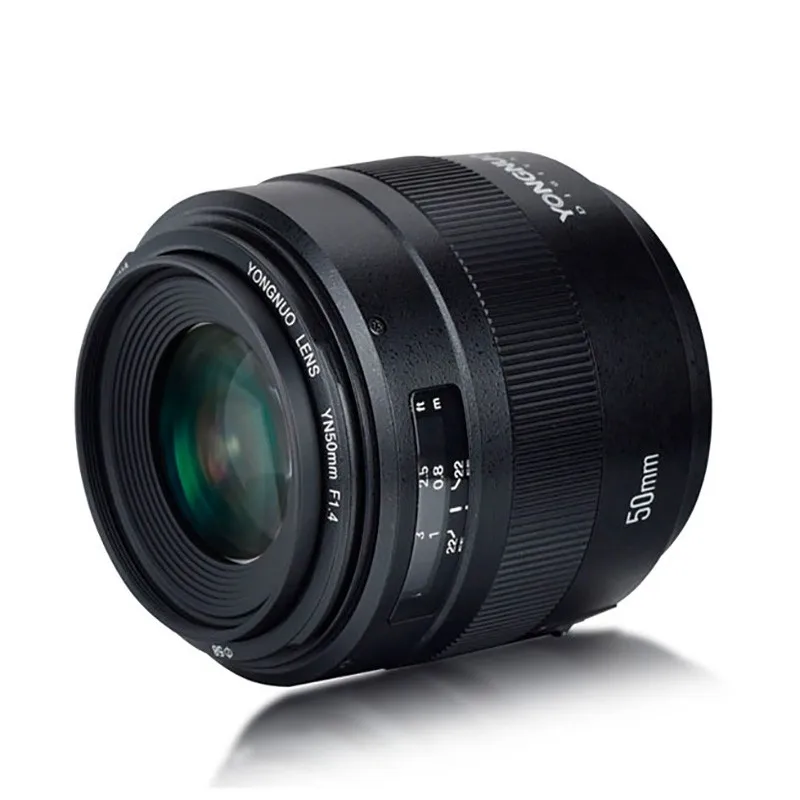 YONGNUO YN 50 мм F1.4N E стандартный объектив AF/MF для Nikon D7500 D7200 D7100 D5600 D5500 D5300 D5200 D5100 D3400 D3300 и т. Д