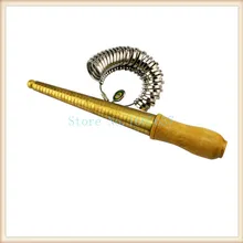 Медный кольцемер Калибр палец и кольцевой фильтр набор, измеряет размер пальца и кольцевой Металл прибор для определения размера пальца инструмент измерения 1-33 HK РАЗМЕР