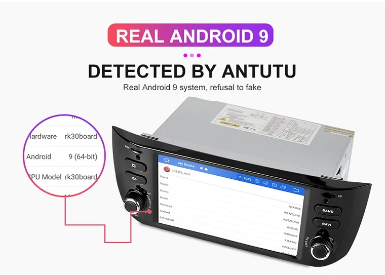 Cheap Isudar Car Multimedia Player 1 Din Android 9 For Fiat/Linea/Punto 2012-2015 GPS DVD Automotivo Radio FM Quad Core DSP USB DVR 4