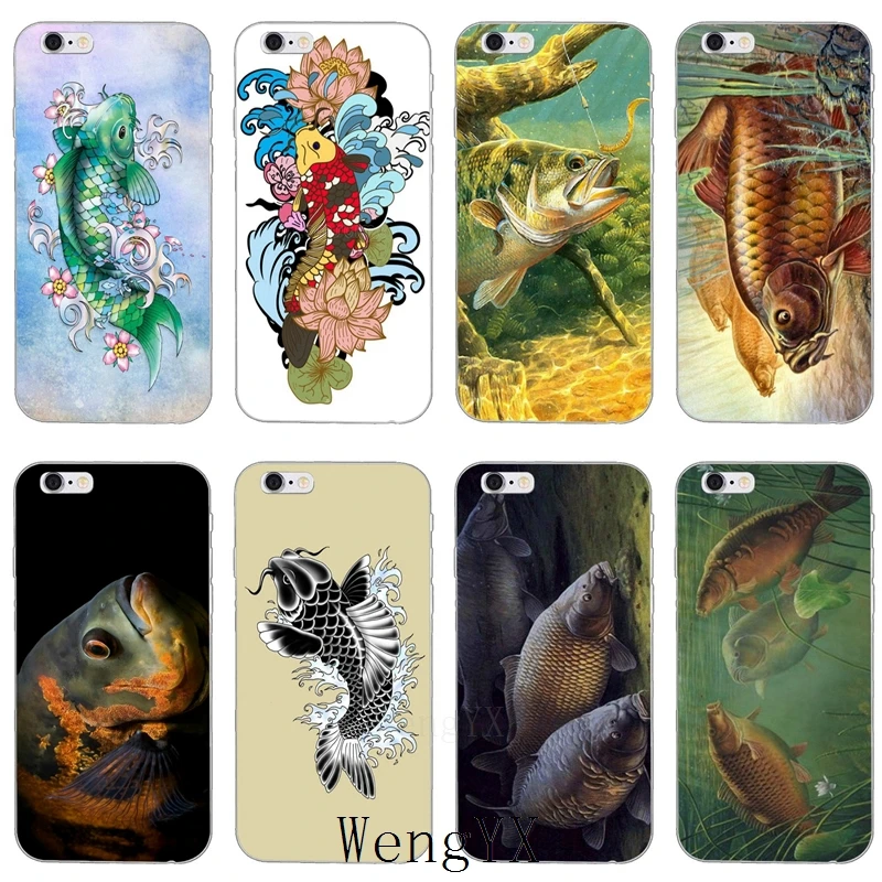 

CARP FISHING Tattoo art silicone Soft phone case For Samsung Galaxy Note 9 A6s A7 A8 A9s star J4 J6 prime J8 S10 lite plus 2018
