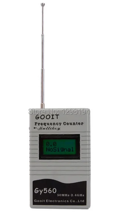 

Handheld frequency meter 50MHZ---2400MHZ for Two Way Radio Frequency Counter Free Shipping