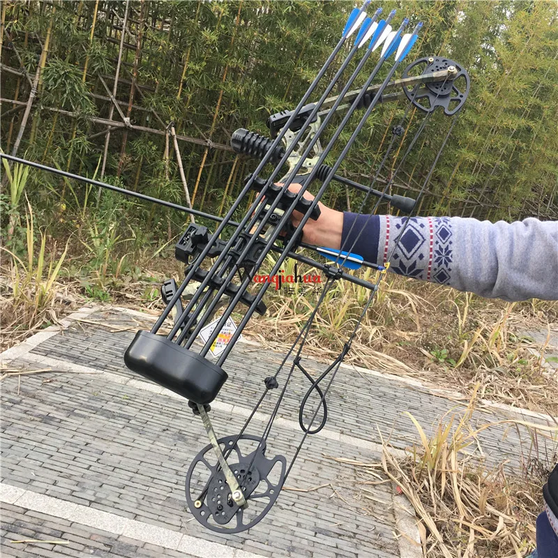 Equipamento de Tiro com Arco ao ar Livre Composto Caça Esportes Competição Entretenimento Fitness Arco 4 Esporte e Lazer
