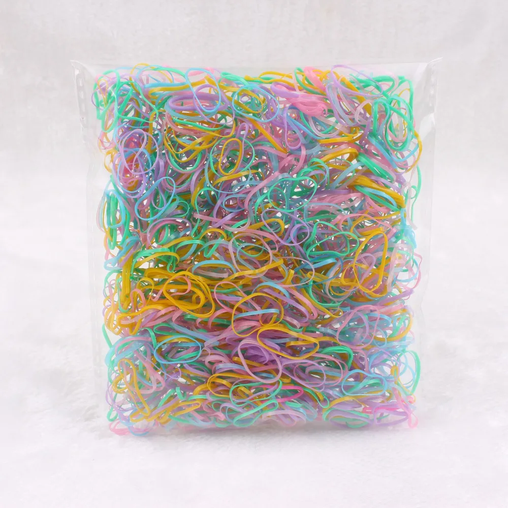 

2019 children scrunchy mix black elastic fashion of hair accessories for girls kids rubber band ties hair rope for baby headband
