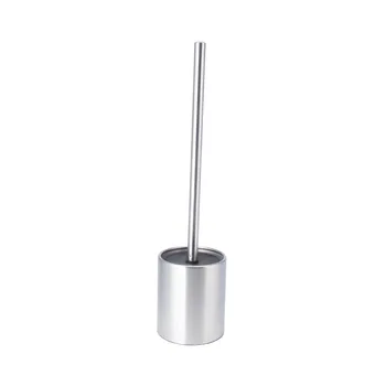 

Stainless Steel Toilet Bowl Brush Bathroom Cleaning Tool Holder With Base Toilet Brush Home Cleaner