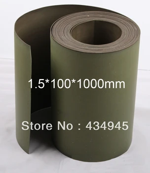 

New 1.5mm thickness 100mm width 1000mm length,machine tool wear resistant PTFE belt,guide rail polytef belt,