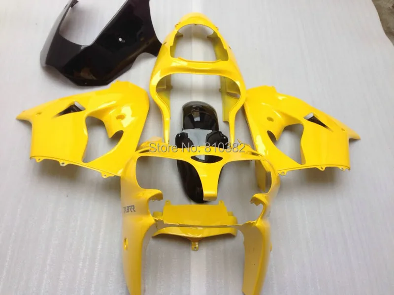 

Motorcycle Fairing kit fits KAWASAKI Ninja ZX9R 2000 2001 Yellow Bodywork ZX9R 00 01 ABS Road Fairings set+7 gifts SD77
