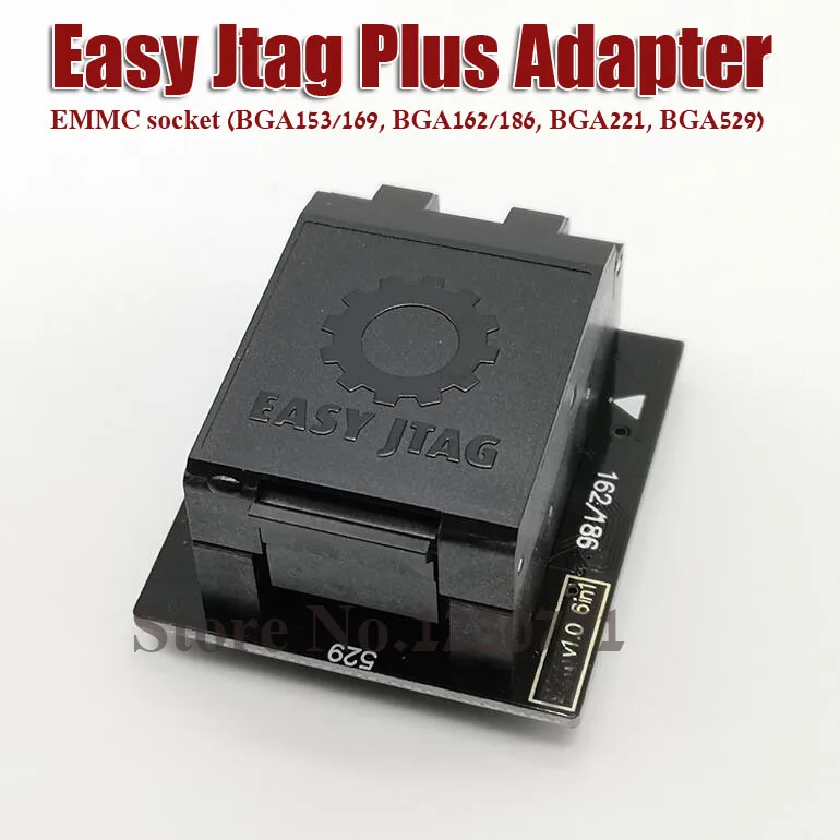 Легкий JTAG плюс коробка EMMC разъем(BGA153/169, BGA162/186, BGA221, BGA529