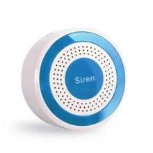 Беспроводная Встроенная сирена сигнализации со стробоскопом; чип 433 МГц 1527