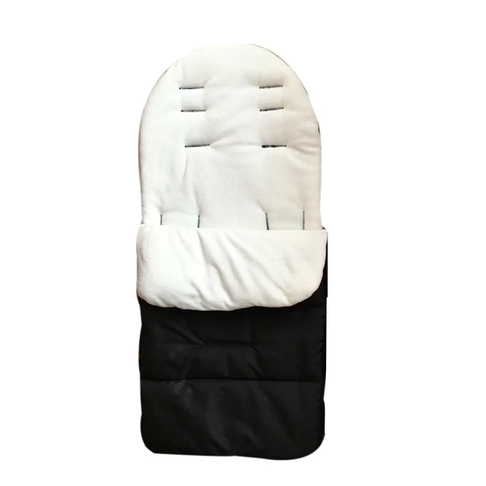 Зимняя универсальная муфта для ног для малышей, удобный фартук с пальцами, подкладка для коляски, коляски, спальные мешки, ветрозащитная теплая Толстая хлопковая подкладка
