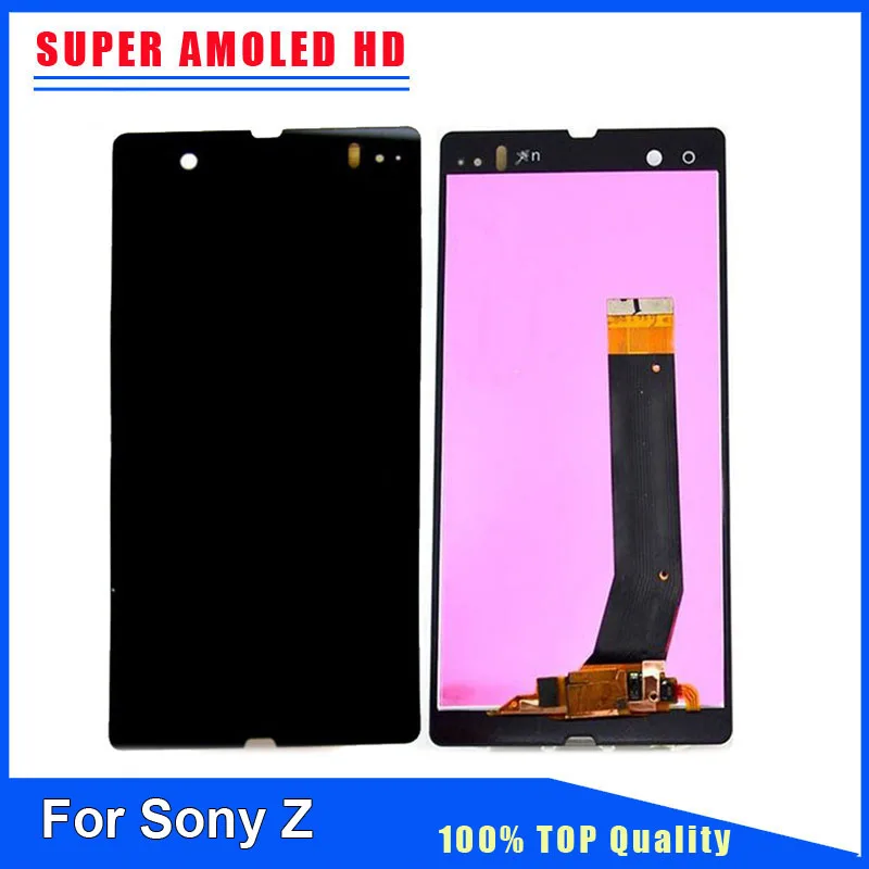 LCD For Sony Xperia Z c6603 c6602 l36h, For Sony Xperia Z LCD Touch Panel