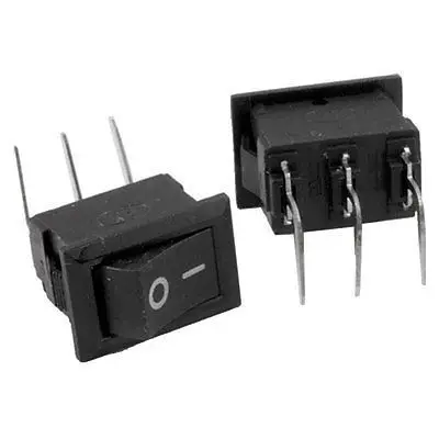 Бесплатная доставка! AC 250V 3A 3 правый угол Pin PCB ВКЛ-ВЫКЛ SPDT оснастки в лодке