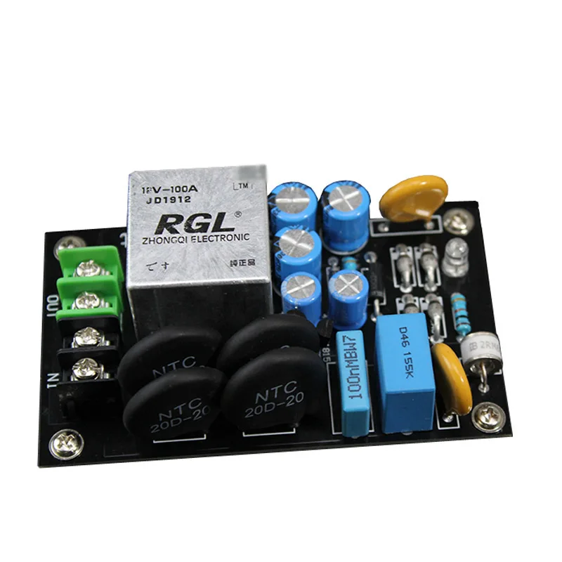 100A реле грозозащищенный 110 V 220 V 2000 W Питание мягкий пусковой доска высокого Мощность для 1969 усилитель Динамик DIY T0226