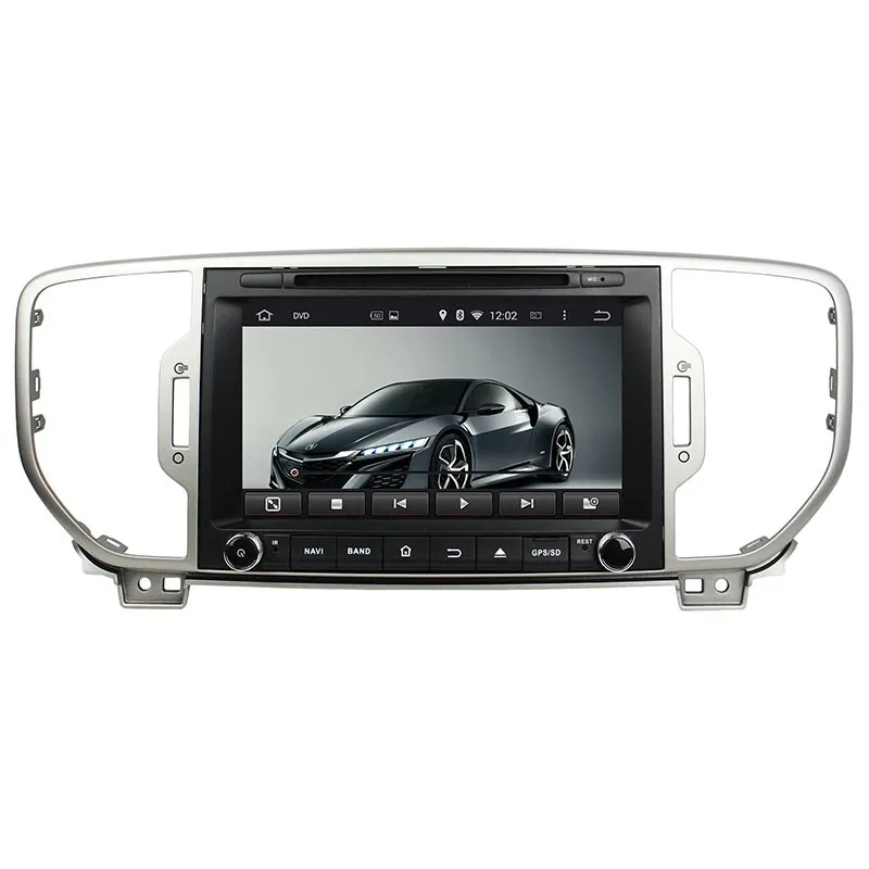Excellent 8" Android Car DVD Player with BT GPS WIFI CANBUS,Audio Radio Stereo,Car PC/multimedia headunit for KIA SPORTAGE/KX5 2016 2017 5