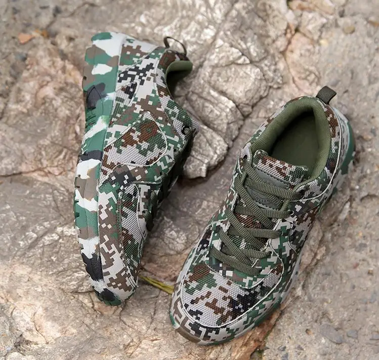Мужская походная обувь, уличная спортивная камуфляжная армейская альпинистская обувь, Боевая спортивная обувь, Военные кроссовки для пустыни, кемпинга, тренировок