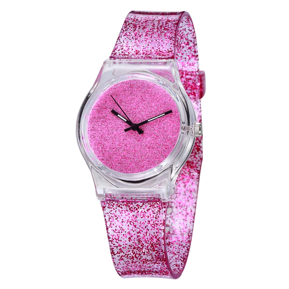 

Quartz Student Girls Watch Kids 2019 New Fashion Simple Women Plastc Watch Children Zegarki Damskie Montre Enfant