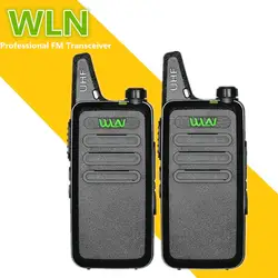 2 шт. WLN KD-C1 мини Детская рация UHF 5 Вт портативный CB Ham Радио КВ трансивер Walky Talky Professional Woki Toki