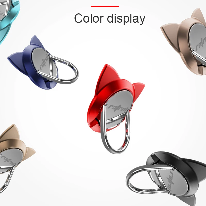 Universal Phone Holder Cat Ear Finger Ring Holder For iPhone X 8 Plus Samsung S9 360 Degree Support Magnetic Phone Ring Holder Universal Phone Holder Cat Ear Finger Ring Holder For iPhone X 8 Plus Samsung S9 360 Degree Support Magnetic Phone Ring Holder