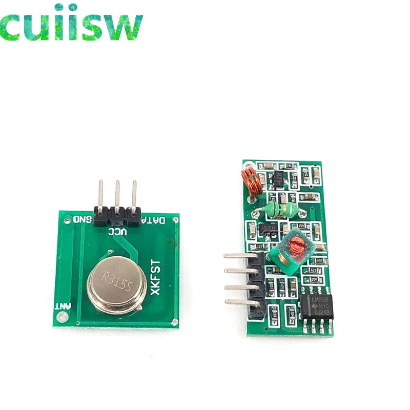5 pair (10 pcs) 315Mhz RF transmitter and receiver link kit for arduino ...