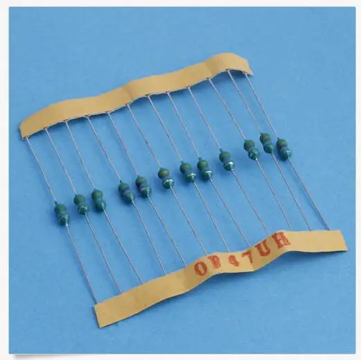 

120Pcs 10-Value ColorCode Wheel Inductor Loop Inductance Kit 1/4W 0.1uH-1mH