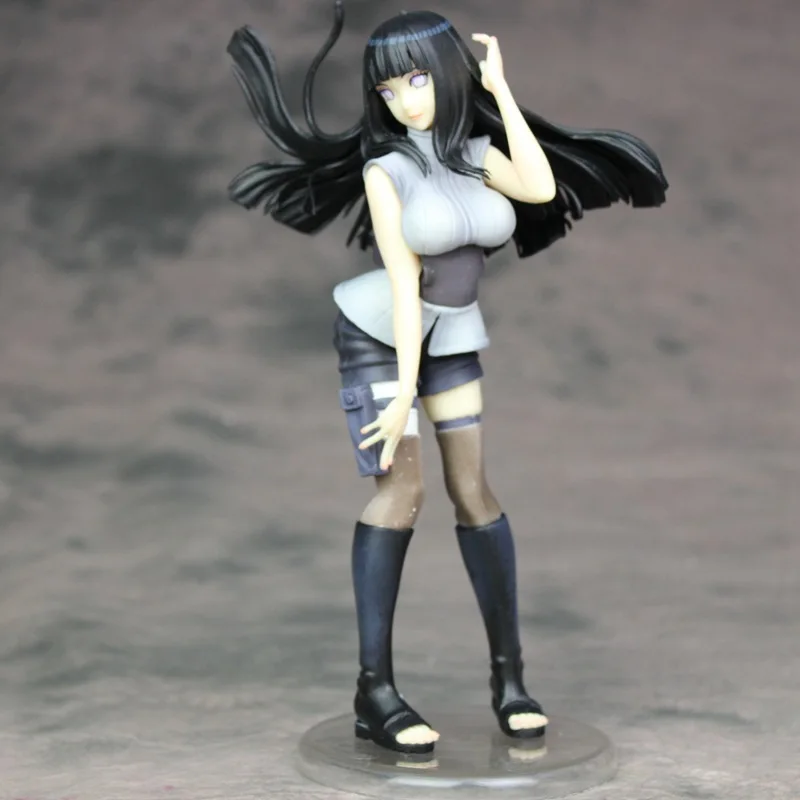 Наруто прекрасный Hyuuga Hinata Shippuden сексуальный Ver. Фигурка ПВХ Коллекционная модель игрушки подарок на день рождения 21 см