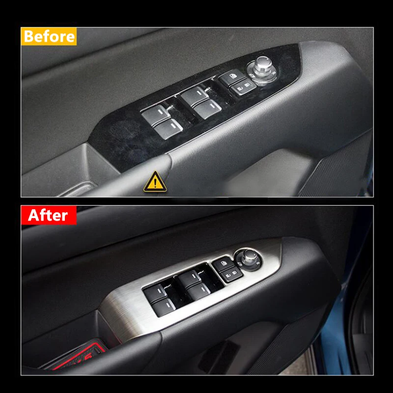 Автомобильный интерьер двери подлокотник Панель окна переключатель подъема и пуговицы чехол накладка Стикеры для MAZDA CX-5 CX5 CX 5 аксессуары