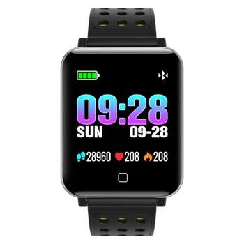 

M19 Smart Band Heart Rate Monitor Smart Bracelet Sleep Monitor Fitness Tracker Color Screen Watch Silicone Wristband Fashion