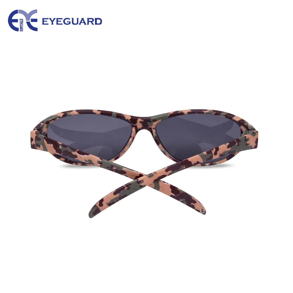 EYEGUARD UV400 для мальчиков очки детские и для девочек джунгли камуфляж солнце Шапки комбо для детей