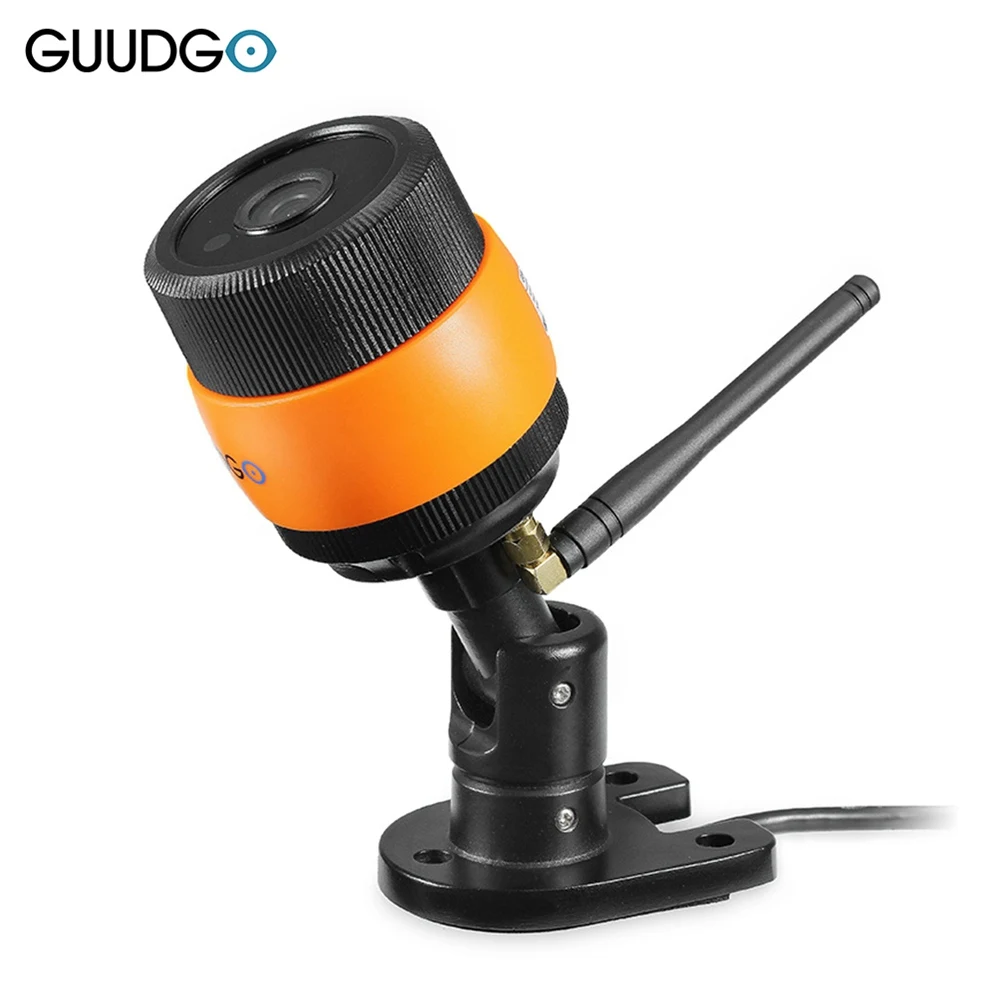 

GUUDGO GD-SC01 720P Waterproof Wifi IP Camera Outdoor Bullet IR Night Vision CCTV Security Surveillance Camera Support Up to 64G