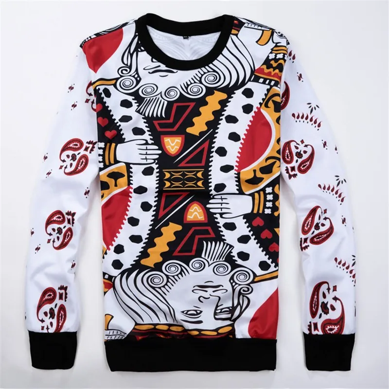 New arrival fashion Cards sweatshirt 