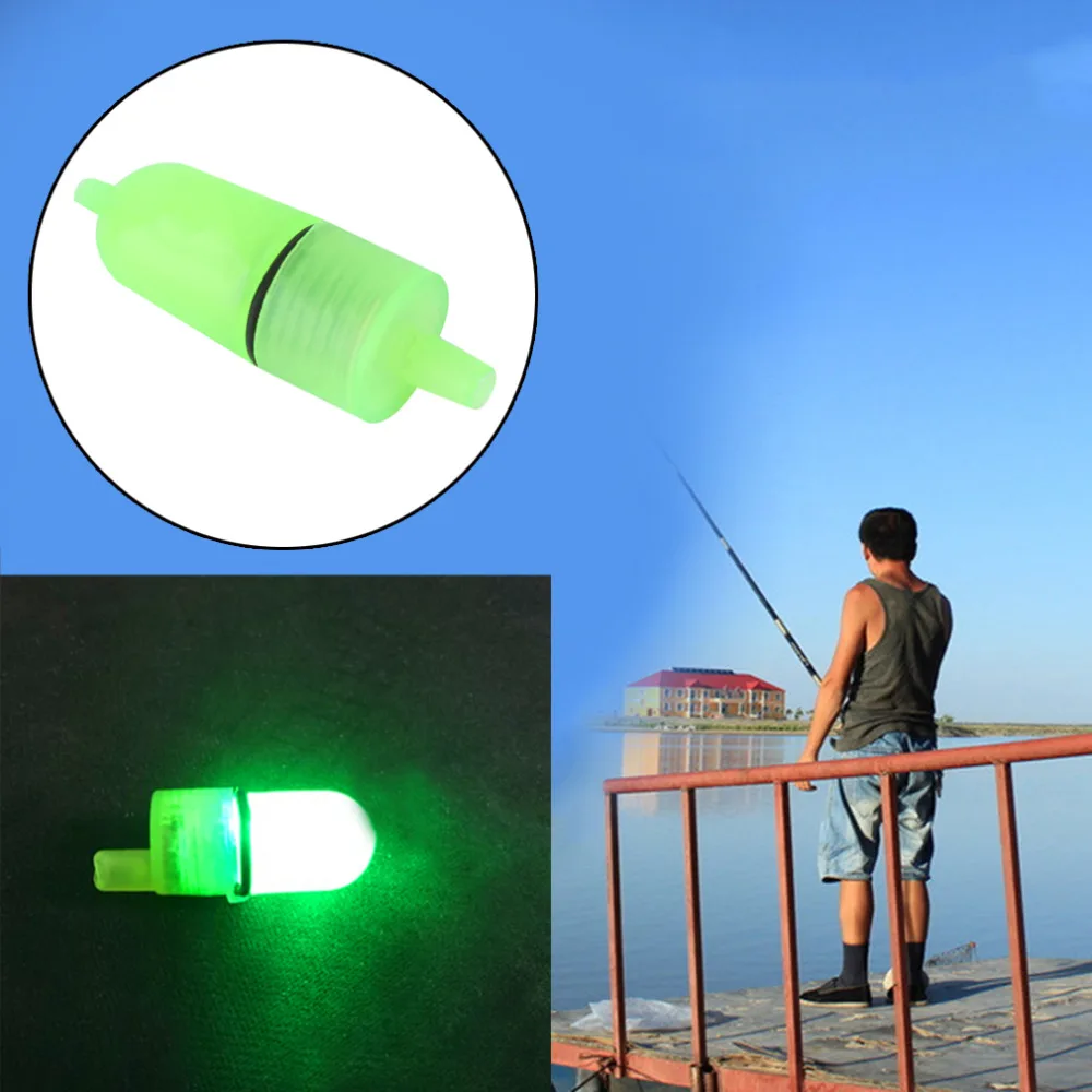 

Yolo 4pcs Fishing Bells Alarm Clip Night Fishing Rod Tip White LED Light Twin Bells Bite Ring Fish Bait Alarm Newest