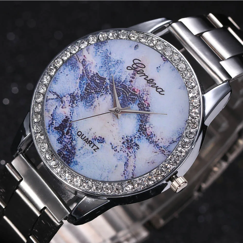 Modern Fashion Quartz Watch Women Stainless Steel Band Analog Quartz Round High Quality Casual Wristwatch Gift for Female Modern Fashion Quartz Watch Women Stainless Steel Band Analog Quartz Round High Quality Casual Wristwatch Gift for Female