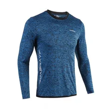 UABRAV уличные походные мужские футболки с длинным рукавом с круглым вырезом быстросохнущие баскетбольные фитнес-тренировочные походные футболки анти-пиллинг