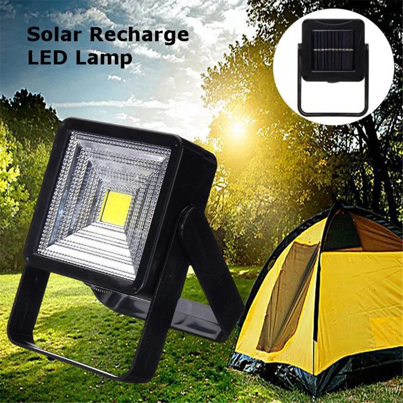 

Portable Solar Powered LED Rechargeable Bulb Light Yard Outdoor Camping Lamp