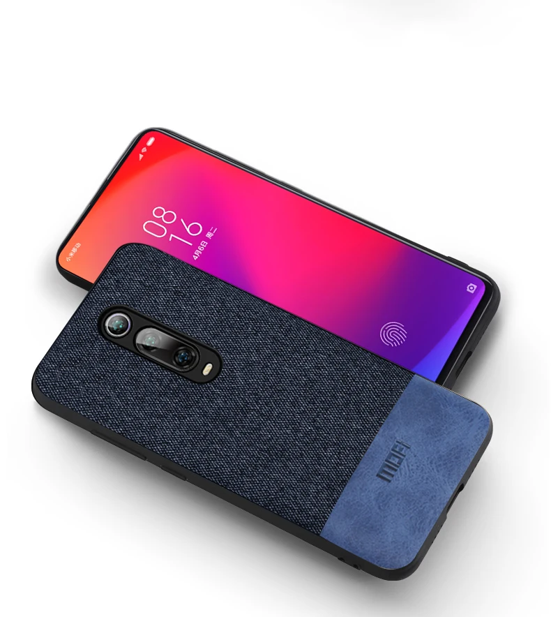 Для Xiaomi mi 9T pro Чехол тканевый MOFi mi 9T Pro защитный жесткий чехол Силиконовый противоударный чехол