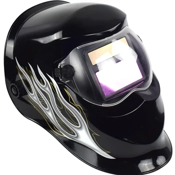 

Welding helmet automatic replacement welding mask head belt welder welding mask TIG mask -110 black clouds