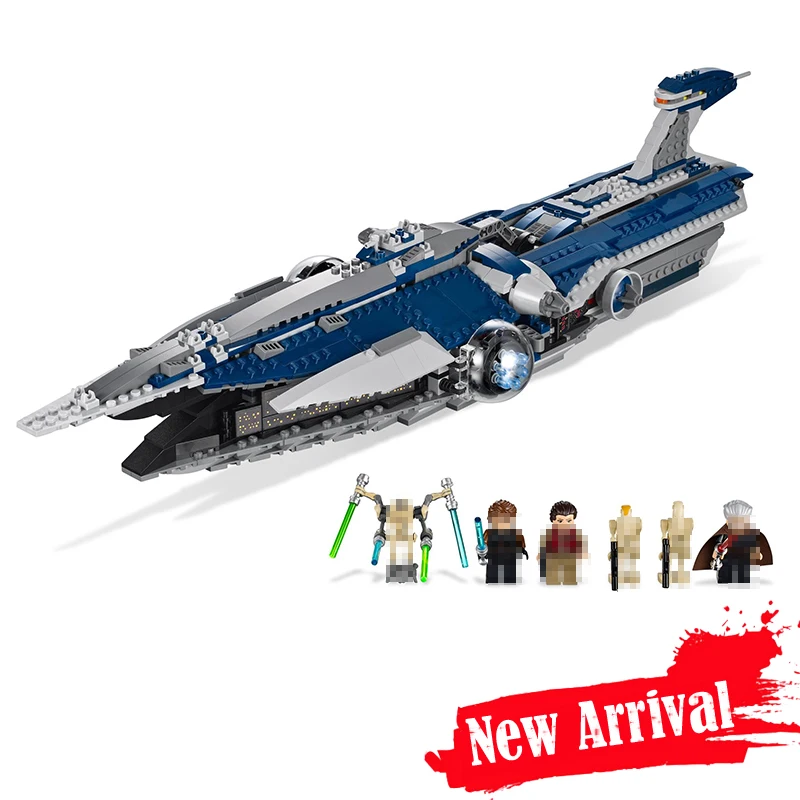 

Lepin 05072 Star Set War Series The Limited Edition Malevolence Warship Children Building Blocks Bricks Toy Model legoINGly 9515