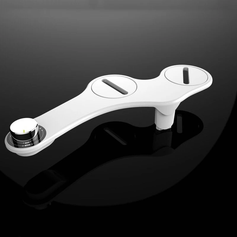 Kopen Slim Ontwerp Wc Bidet Seat Attachment Non Elektrische Moslim Shattaf Spuit voor Persoonlijke Hygiëne Verse Waternevel