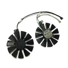 9010 t129215su pld09210s12hh FDC10U12S9-C gpu refrigerador ventilador para asus EX-GTX1060 gtx1070 dupla rx570 placa gráfica de refrigeração