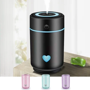 

Lamp Usb Portable Air Humidifier ABS Plastic Cylindrical Water Fog Machine Usb Mist Humidifier Anti-Dry Air Purifier Four Color