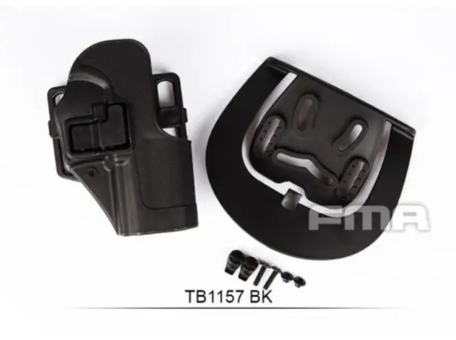 BK FMA CQC Кобура SERPA-RH HK USP компактный TB1157-DE/BK - Цвет: BK