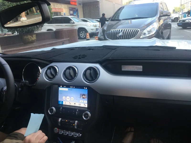 Для Ford Mustang 350gt 500 dashmats автомобиль-Стайлинг Аксессуары приборной панели крышки