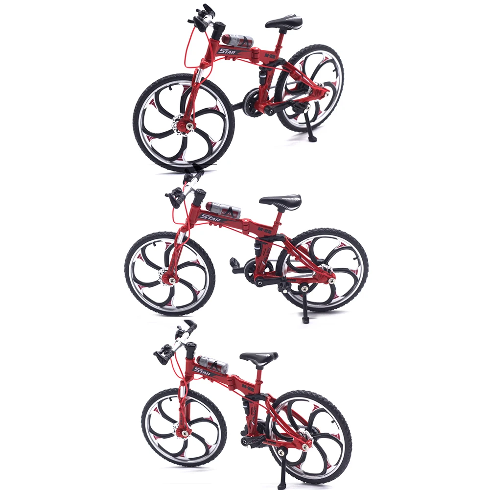 1:10 масштаб моделирования сплава Мини MTB гоночный велосипед Модель Детская игрушка украшение подарок