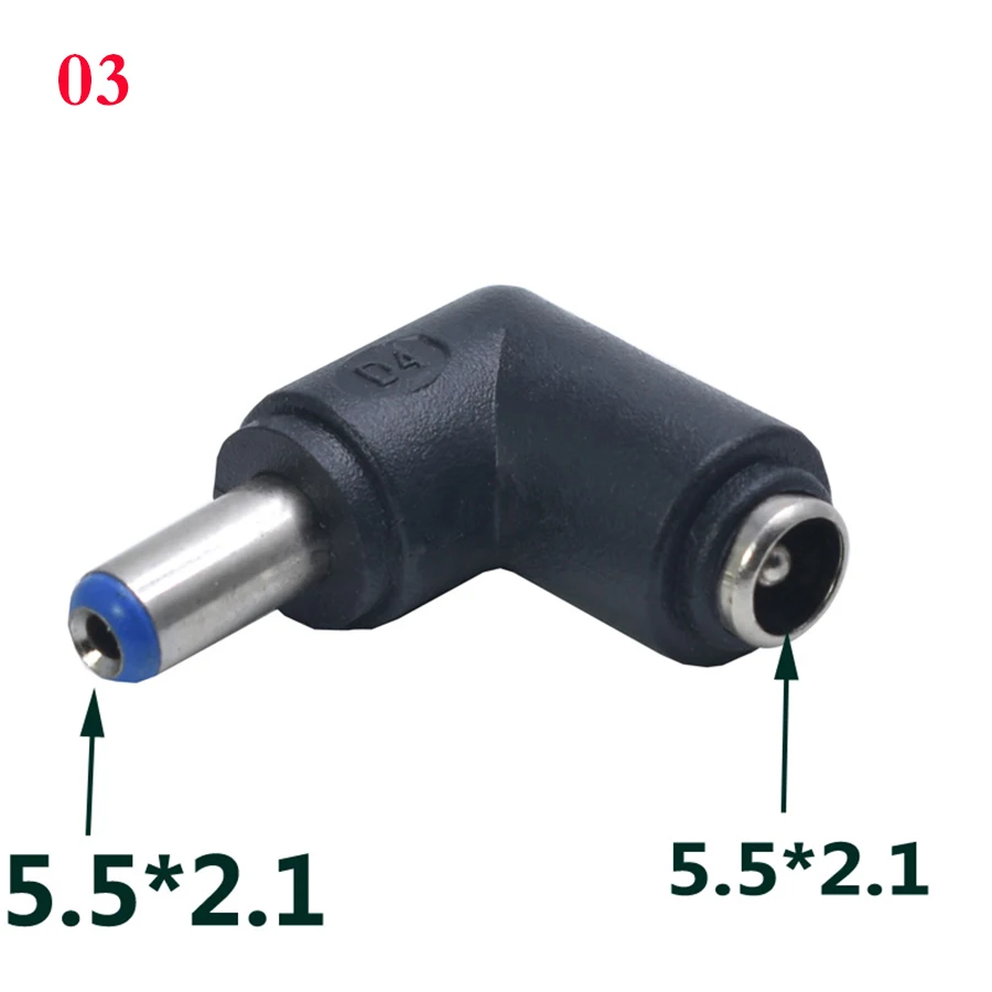 1 шт. общий DC мощность мужчин и женщин 6,5*4,4/4,0X1,7/3,0*1,1/5,5*2,5/usb к 5,5*2,1 разъем конвертер адаптер для ноутбука