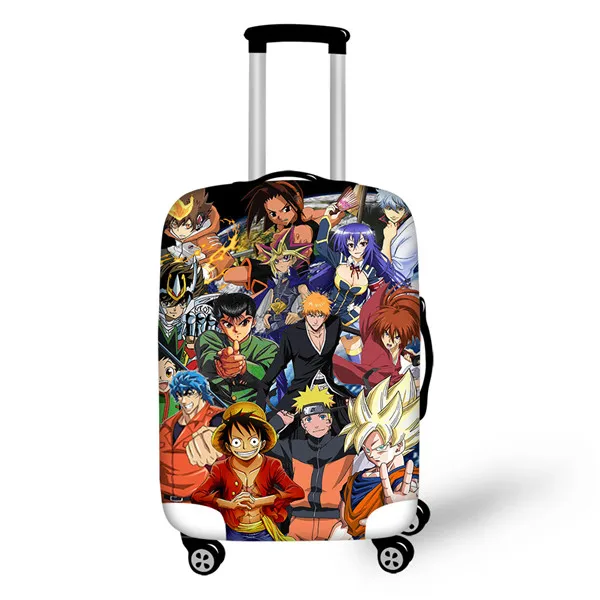 Эластичный хлопок водонепроницаемый чехол для багажа Dragon Ball/один предмет Дорожный чемодан пылезащитный чехол для 18-30 дюймов чехлы Защита для багажа - Цвет: CDGX393